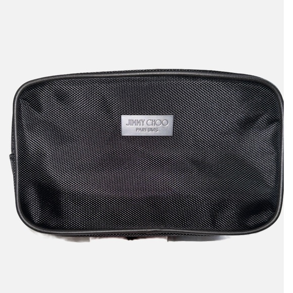 Jimmy Choo Handbags - Jimmy Choo - NWOT Unisex Black Toiletry/Cosmetic pouch